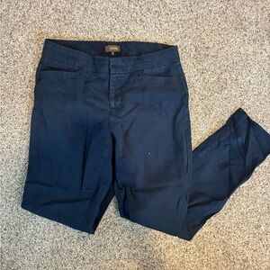 Crosby Women's Dark Blue Ankle pants